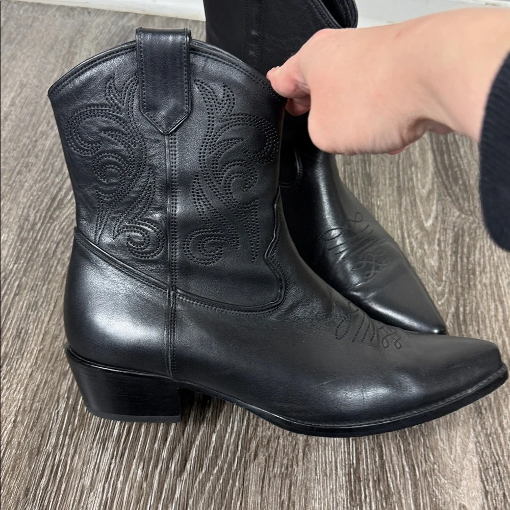 Anine Bing Elton Boot in Black - Picture 4 of 16